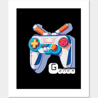 Gamer Joystick Posters and Art